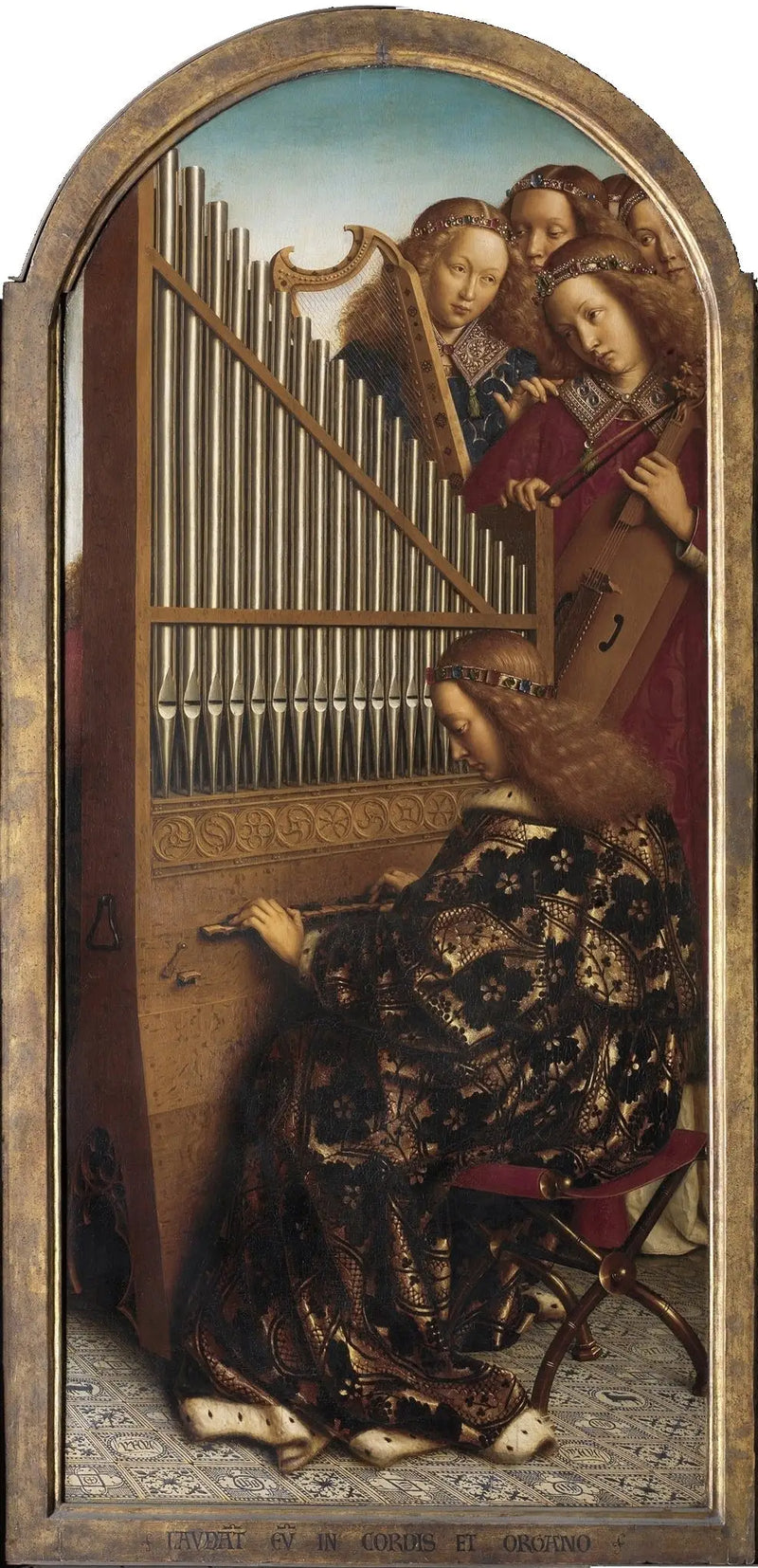 Gli angeli musicisti - Jan van Eyck