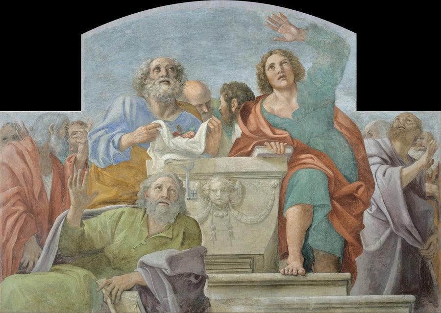 Gli apostoli intorno alla tomba vuota - Annibale Carracci