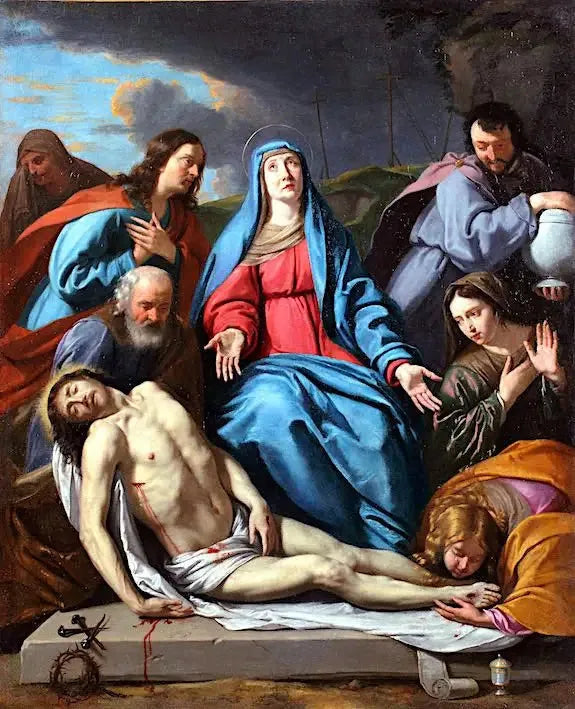 I preparativi dell'ensevelimento di Cristo - Philippe de Champaigne