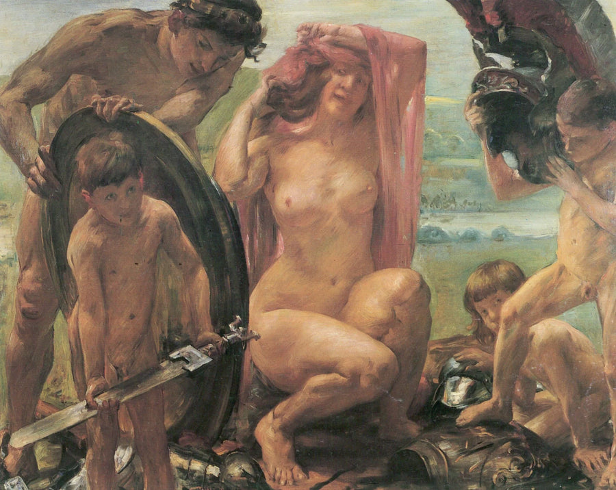 Le braccia di Marte - Lovis Corinth