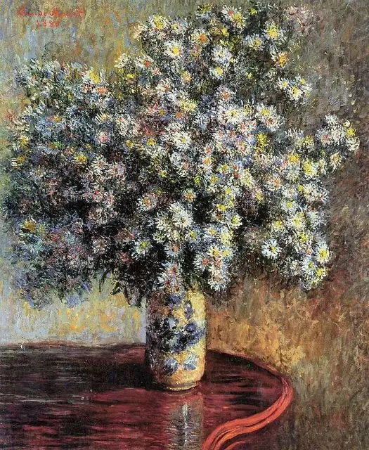 Reproduction du tableau « Les astres - Claude Monet » par Alpha Reproduction en peinture à l’huile