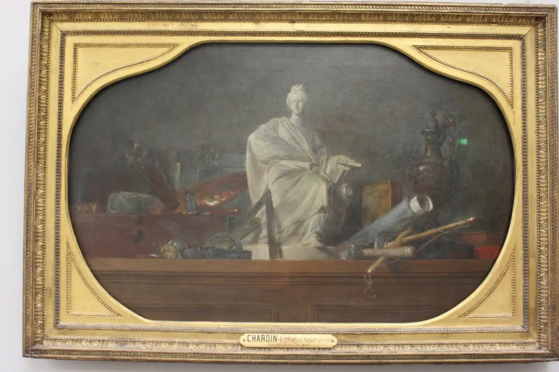 Gli attributi delle arti - Jean Siméon Chardin