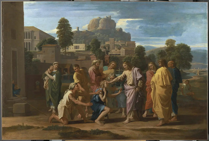 Gli Ciechi di Gerico - Nicolas Poussin