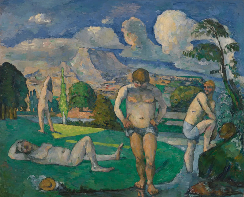 I bagnanti a riposo - Paul Cézanne