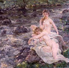 I bagnanti - Robert Lewis Reid