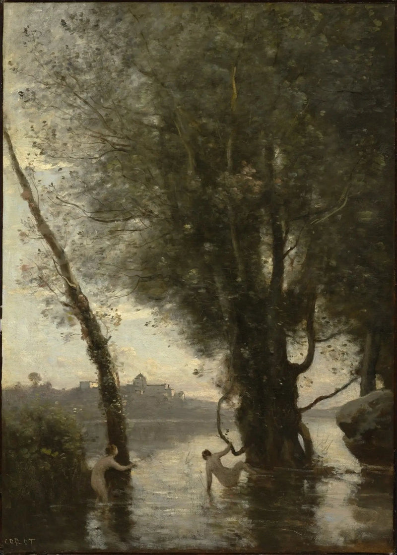 Le bagnanti delle Isole Borromee - Jean-Baptiste Camille Corot
