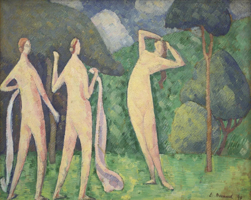 Le Bagnanti - Émile Bernard