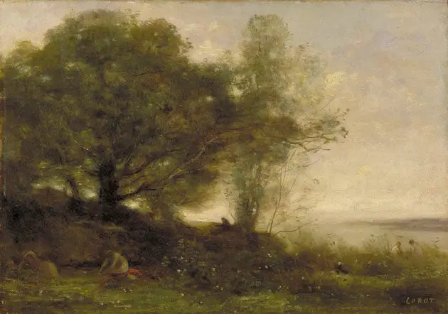 Le Bagnanti - Jean-Baptiste Camille Corot