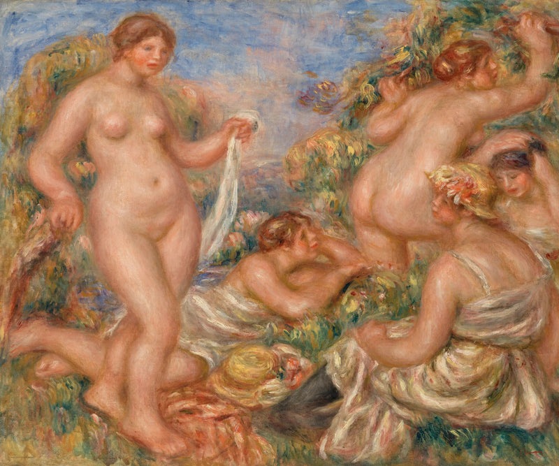 Le bagnanti - Pierre-Auguste Renoir
