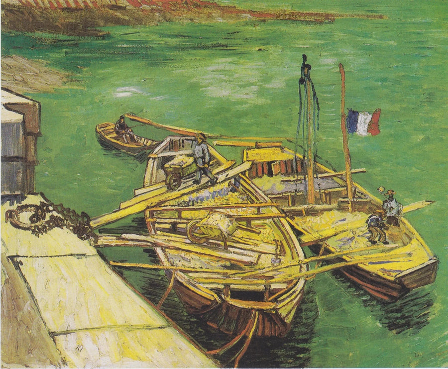 Le barche ormeggiate - Vincent van Gogh