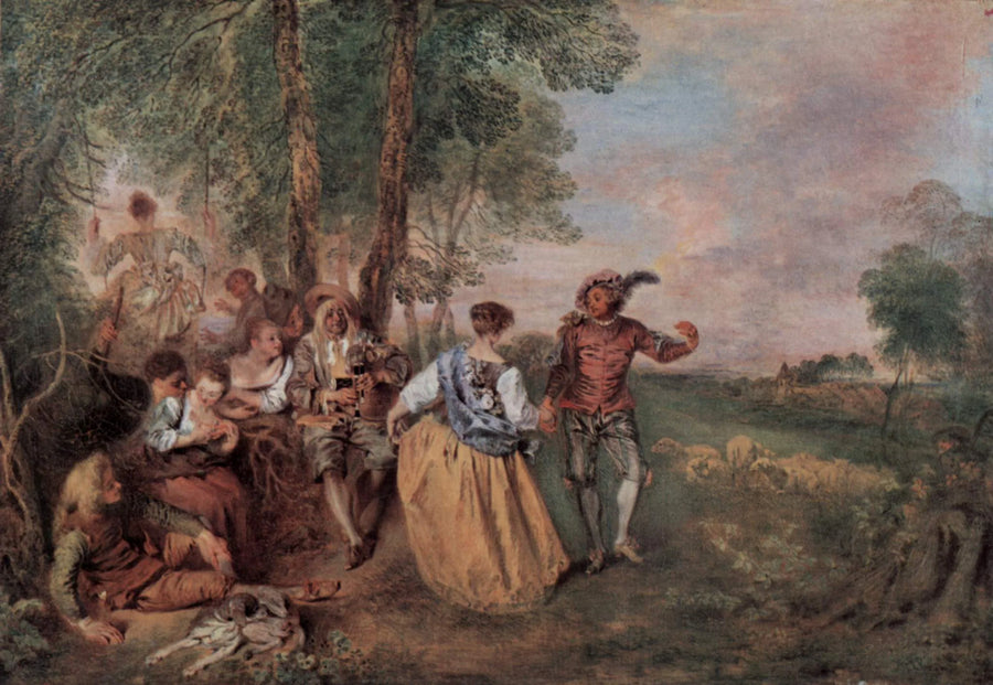 I Pastori - Antoine Watteau