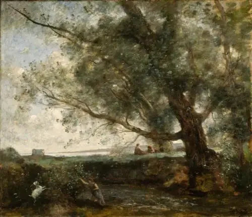 I pastori dell'Arcadia - Jean-Baptiste Camille Corot