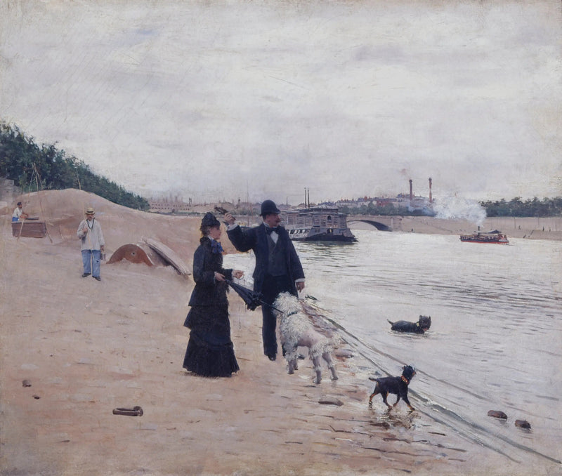 Le sponde della Senna - Jean Béraud