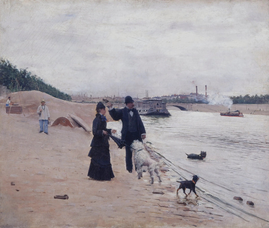 Le sponde della Senna - Jean Béraud