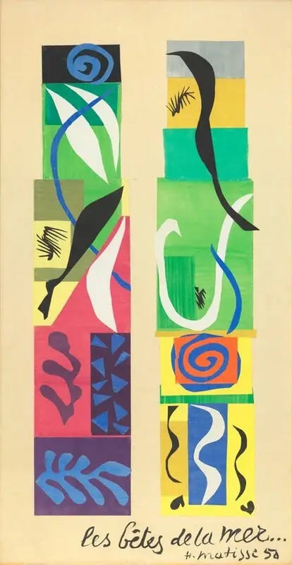 Le Bestie Del Mare - Henri Matisse