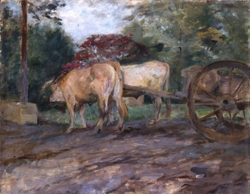 I Buoi sotto il giogo - Henri de Toulouse-Lautrec