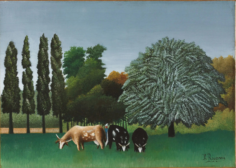 Le sponde dell'Oise - Henri Rousseau