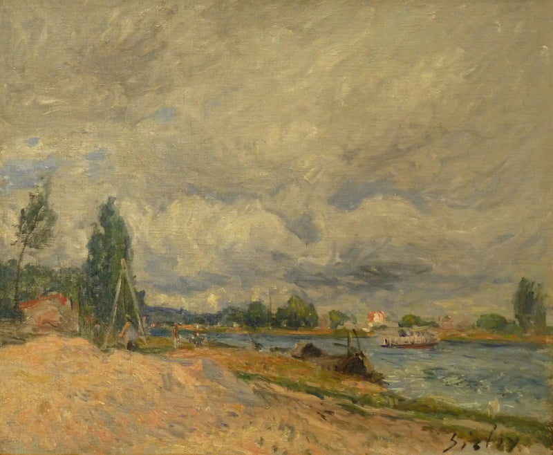 Le Sponde del Loing - Alfred Sisley