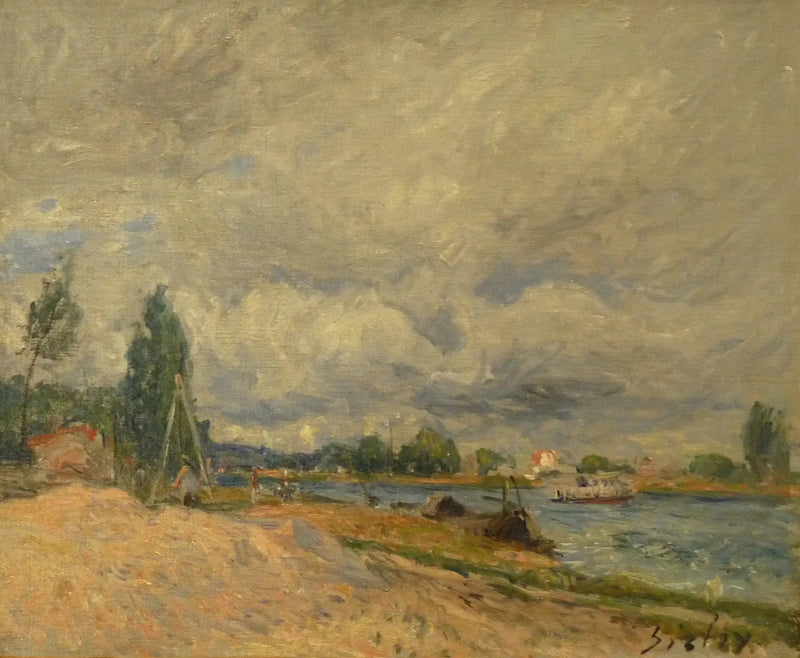 Le Sponde del Loing - Alfred Sisley