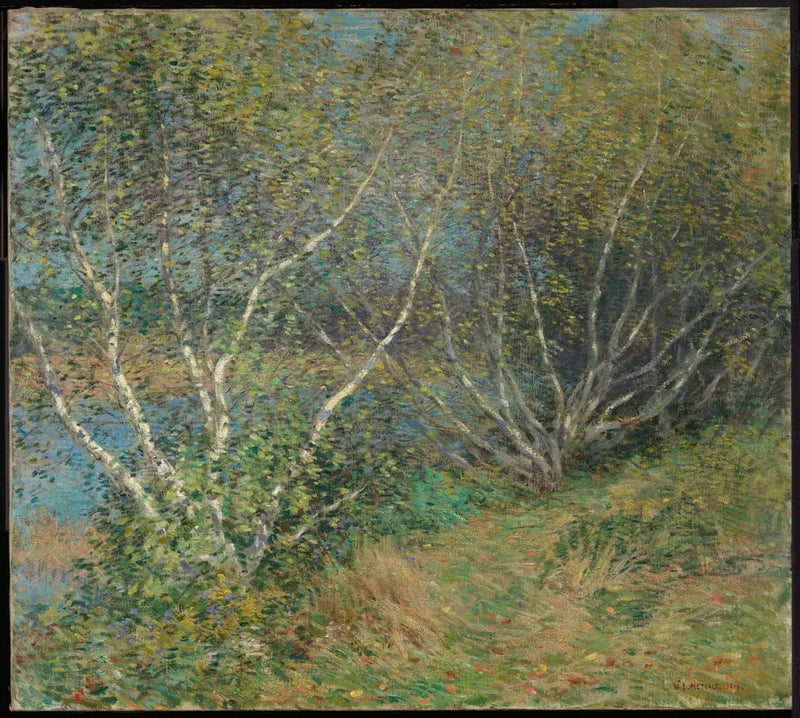 I pioppi - Willard Metcalf
