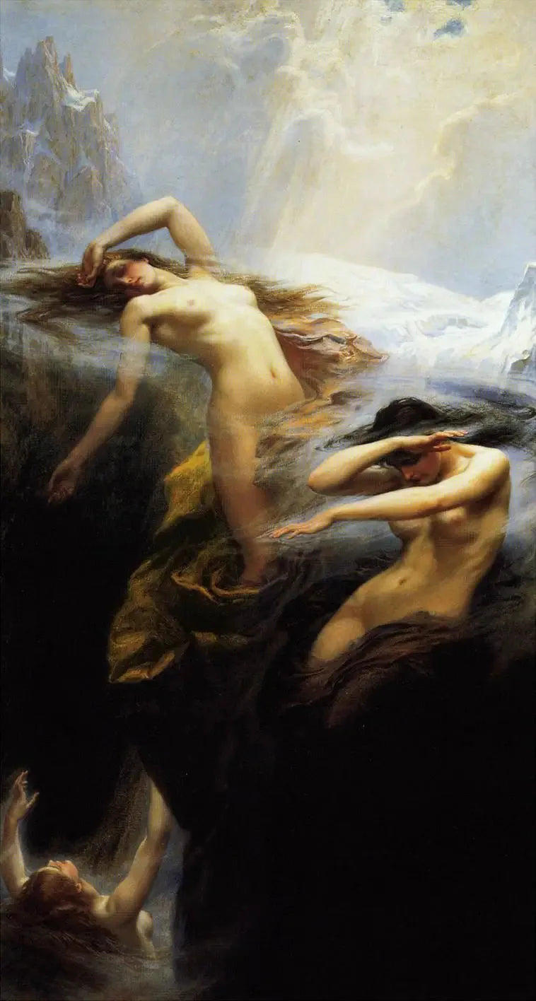 Le nebbie delle montagne - Herbert Draper