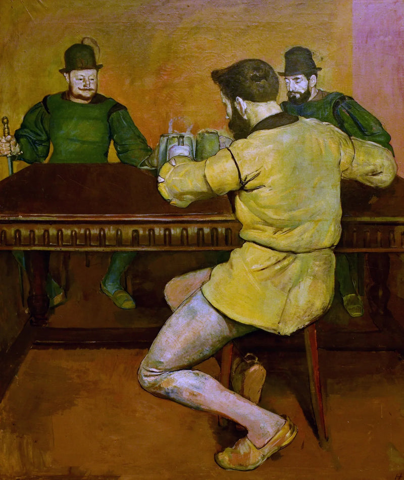 I Bevitori - Ferdinand Hodler