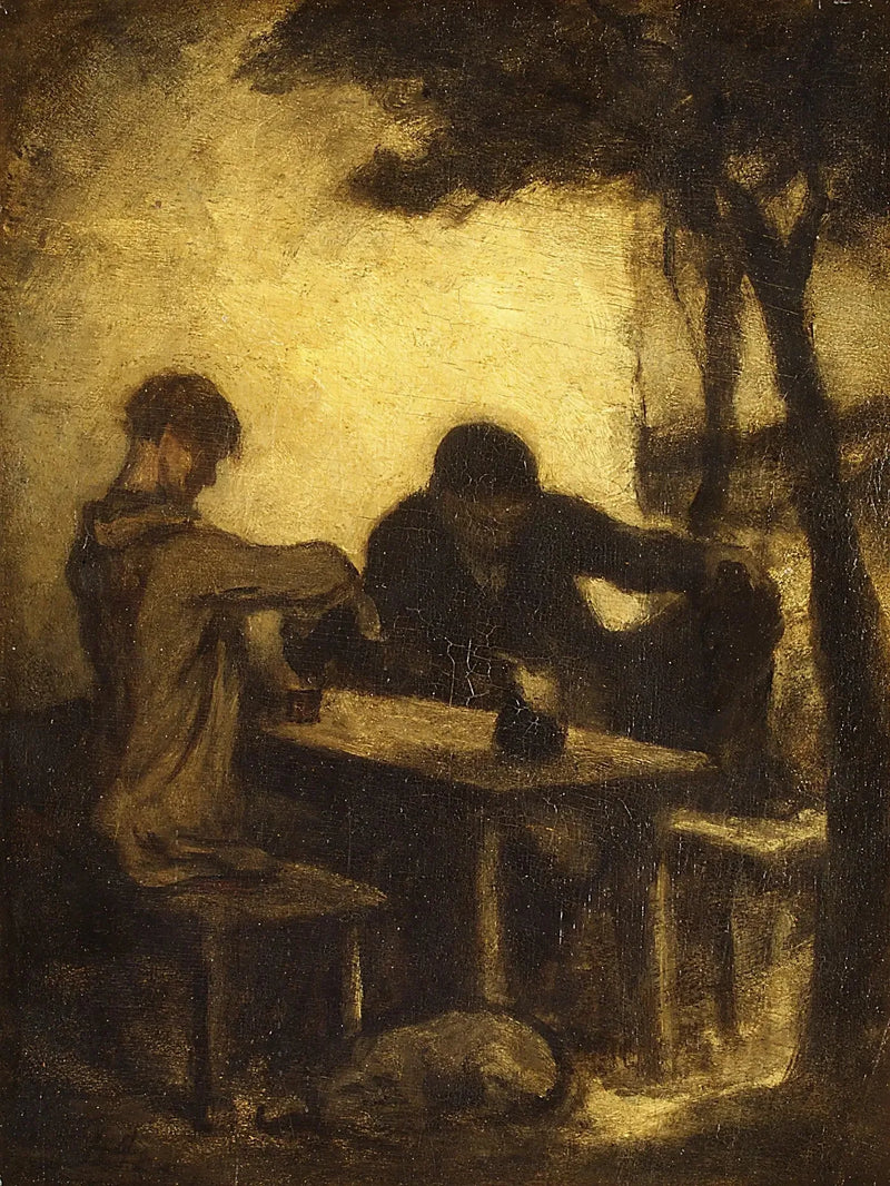 I bevitori - Honoré Daumier