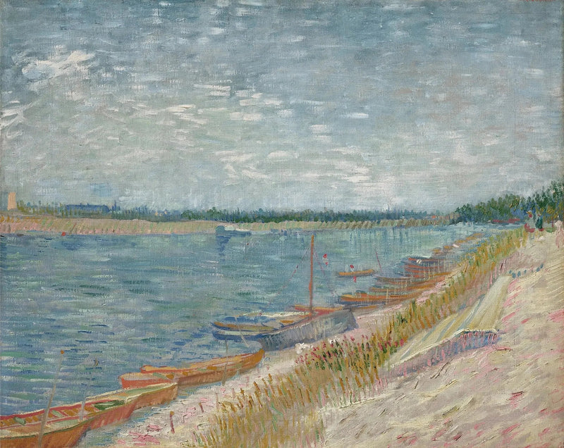 Le barche ormeggiate - Vincent van Gogh