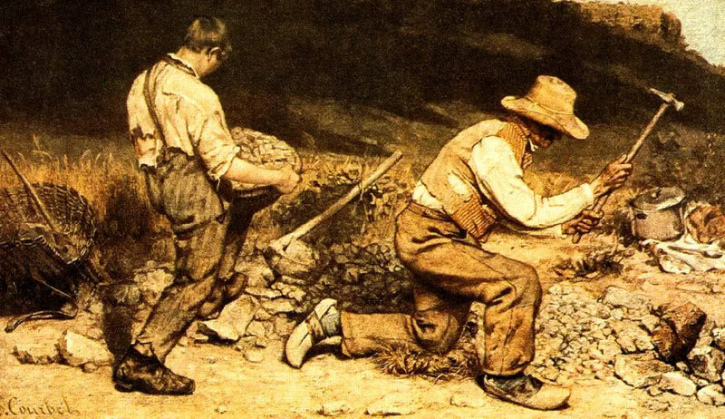 I demolitori di pietre - Gustave Courbet