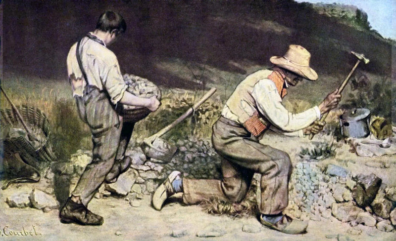 I demolitori di pietre - Gustave Courbet