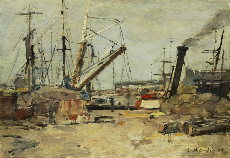 I pescherecci - Eugène Boudin