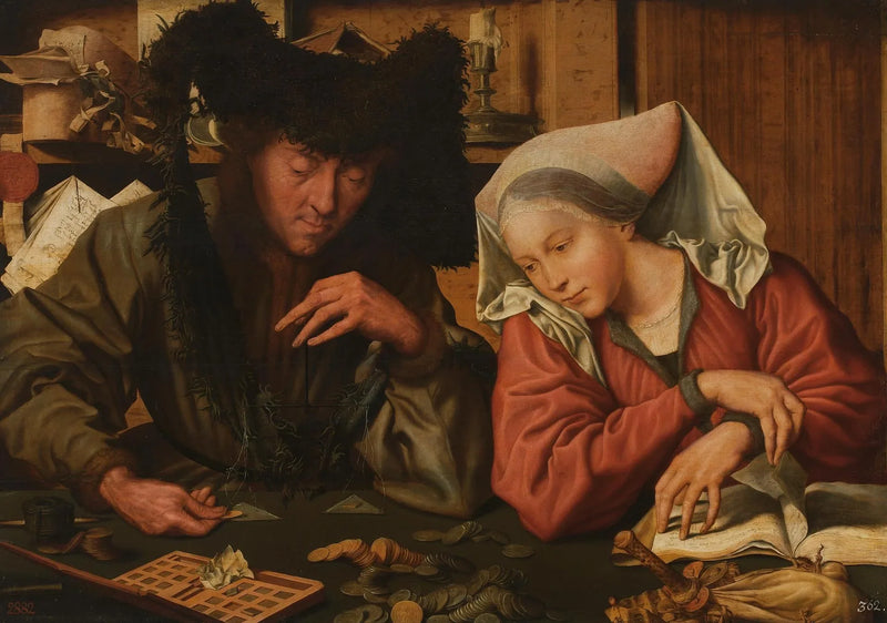 I cambiavalute - Marinus van Reymerswale