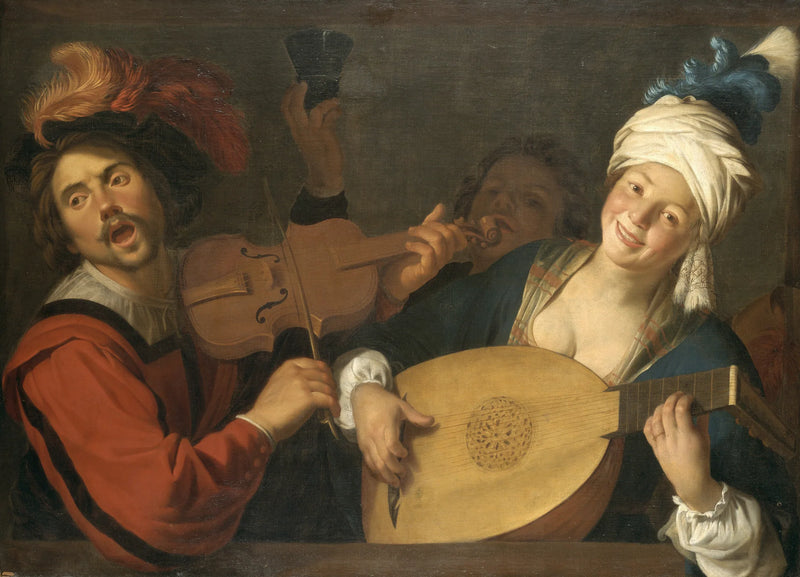 I Cantanti - Gerrit van Honthorst