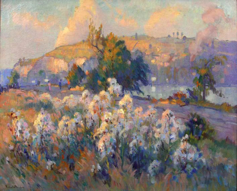 I cardi lungo la Senna - Robert Antoine Pinchon