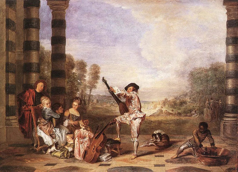 I fascino della vita - Antoine Watteau