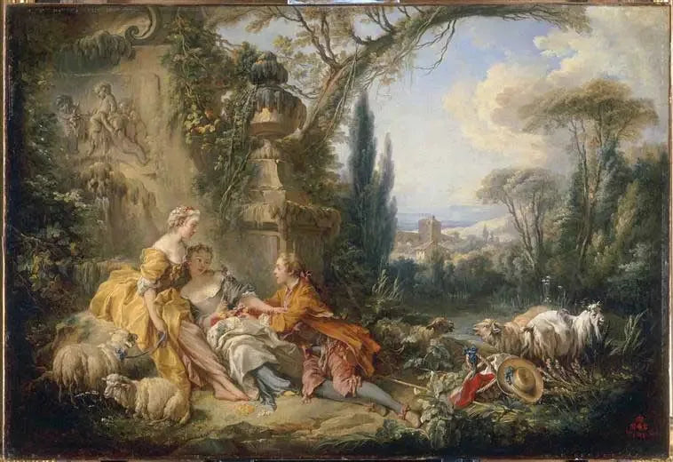 I charm della vita campestre - François Boucher