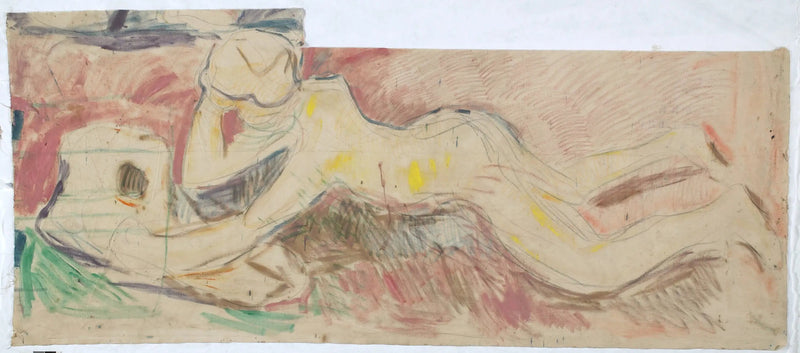 I Ricercatori: ragazzo sdraiato sullo stomaco - Edvard Munch
