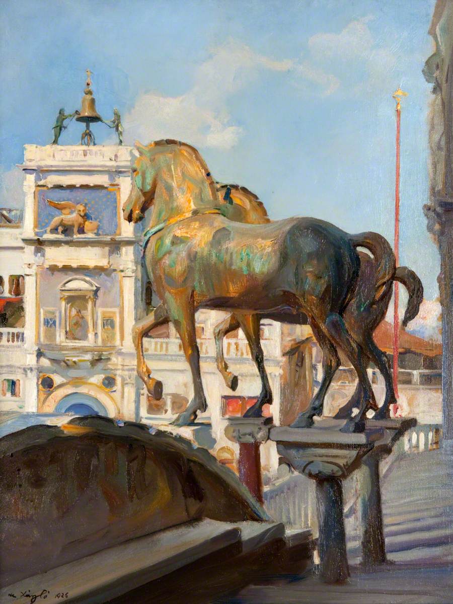 I cavalli di bronzo di San Marco - Philip de Laszlo
