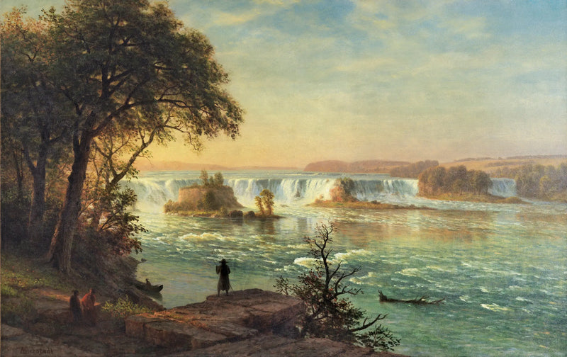 Le cascate di Saint-Antoine - Albert Bierstadt