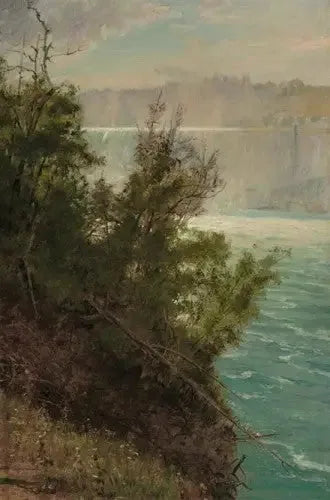 Le cascate del Niagara dal lato americano - Albert Bierstadt