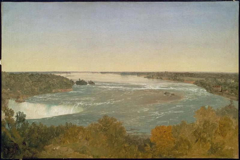 Le cascate del Niagara e le rapide - John Frederick Kensett