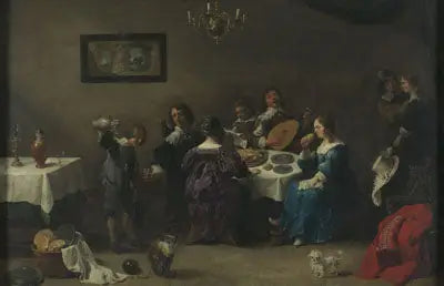 I cinque sensi - David Teniers il Giovane