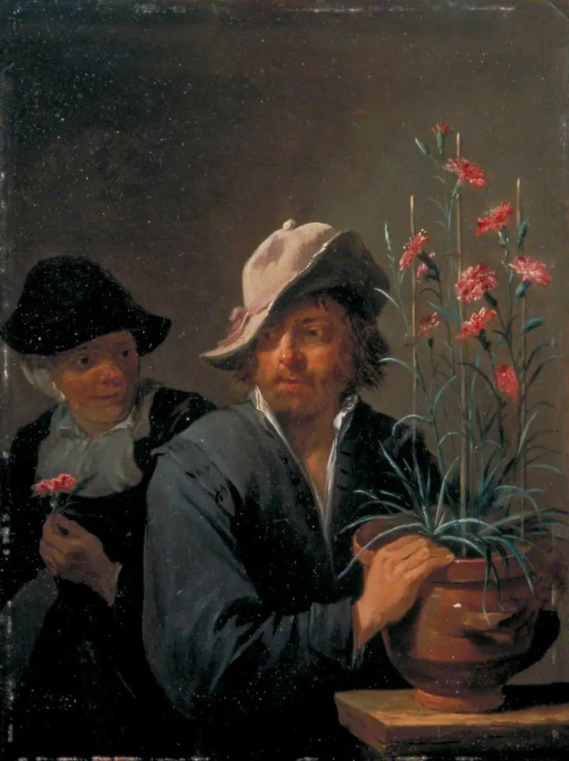 I cinque sensi : l'olfatto - David Teniers il Giovane