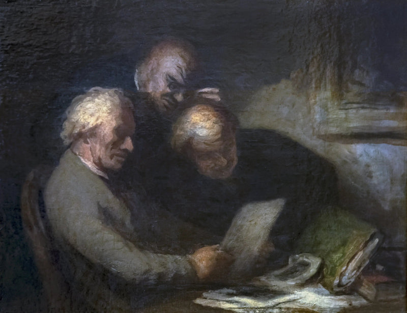 I collezionisti di stampe - Honoré Daumier