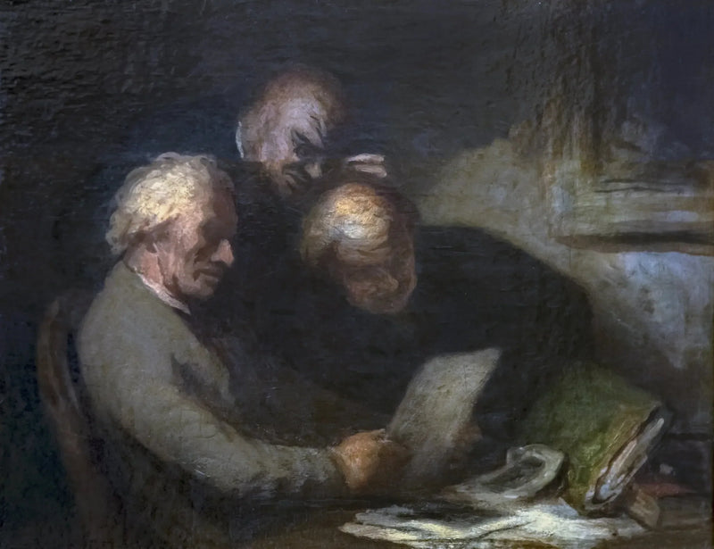 I collezionisti di stampe - Honoré Daumier