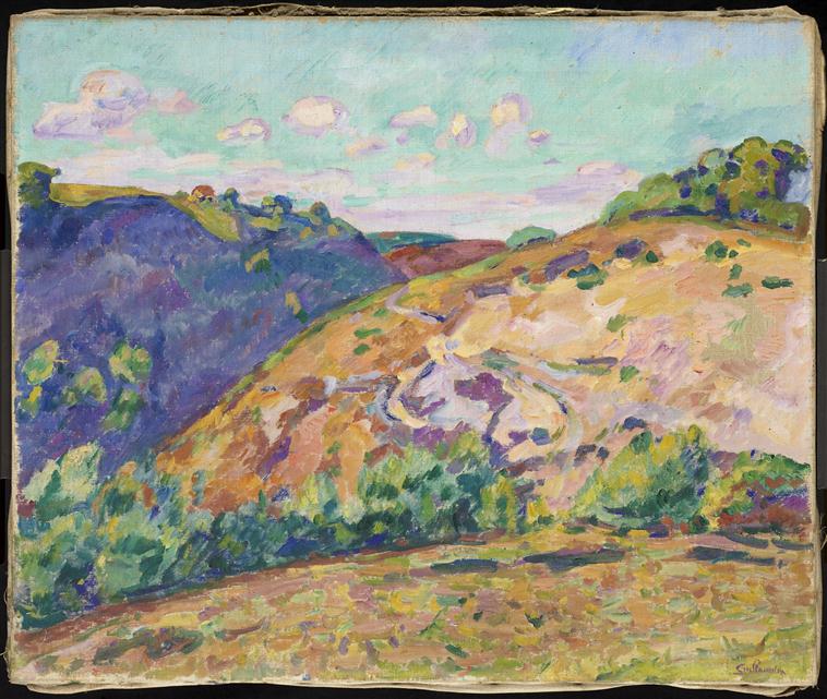 Le colline di Anzême - Armand Guillaumin