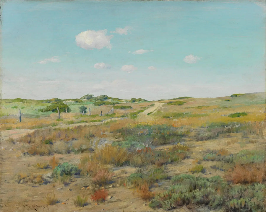 Le colline di Shinnecock - William Merritt Chase