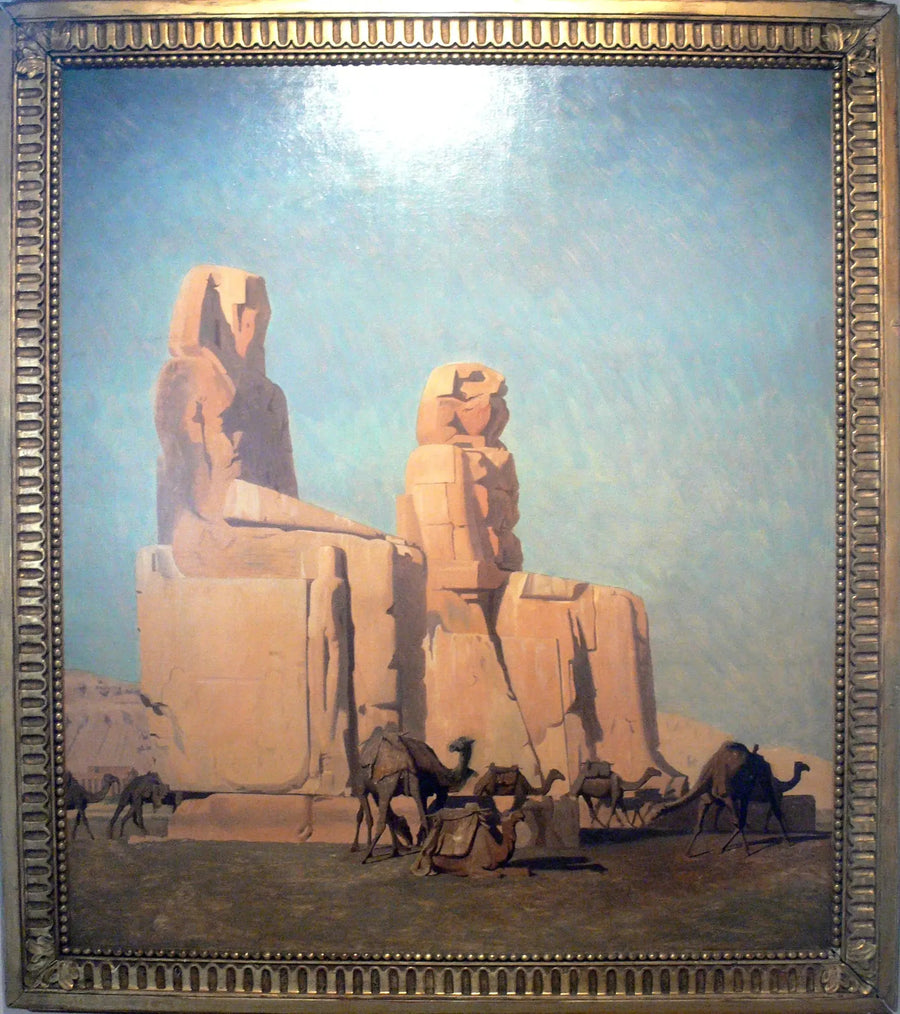 I Colossi di Tebe, Memnone e Sesostri - Jean-Léon Gérôme