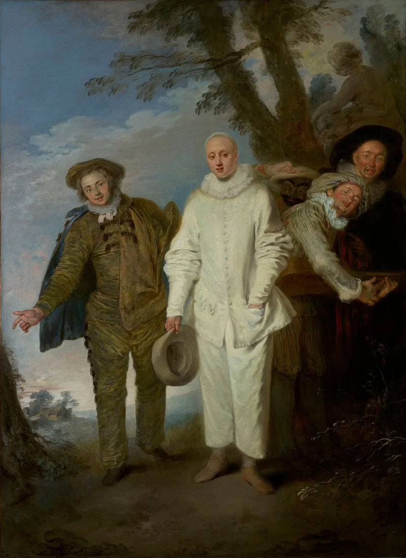 Gli attori italiani - Antoine Watteau