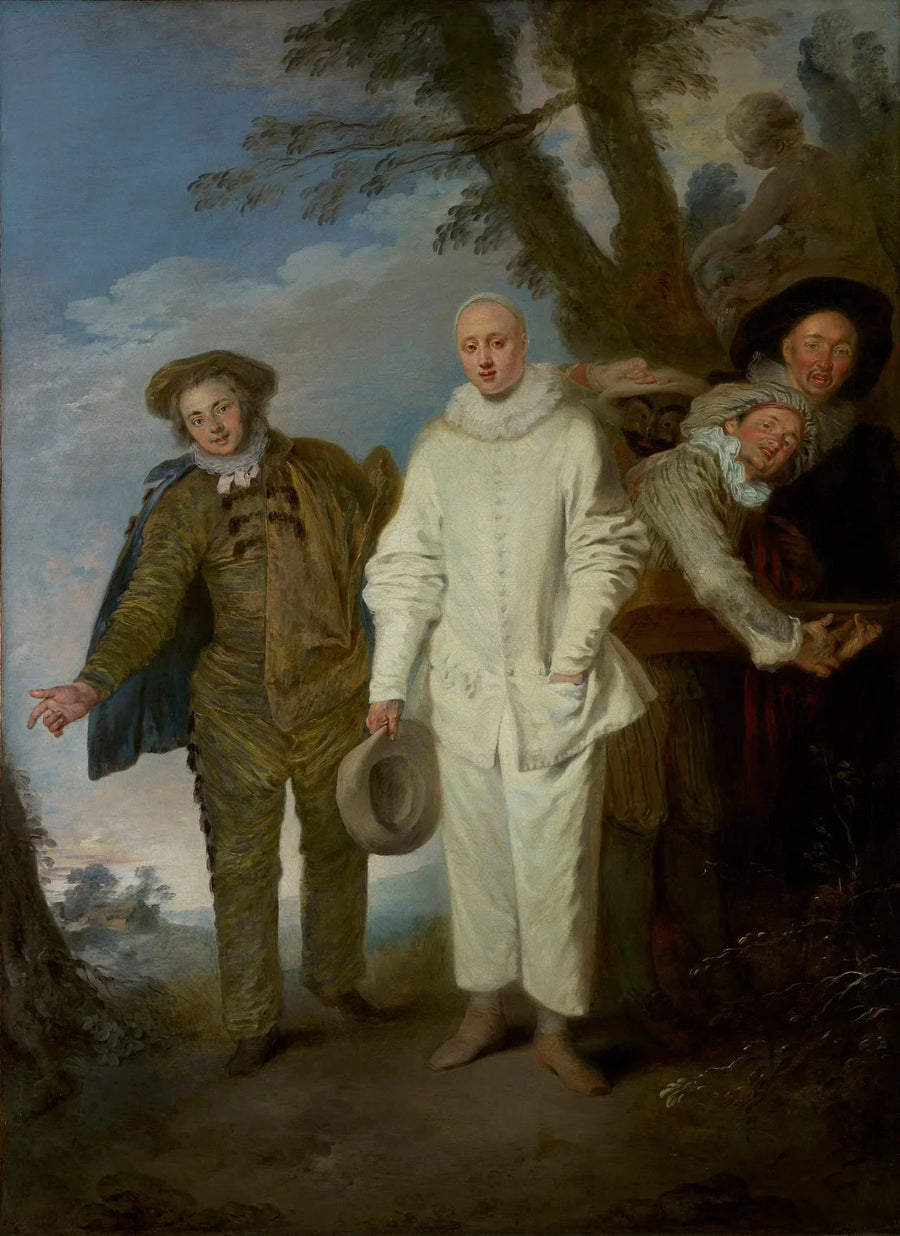 Gli attori italiani - Antoine Watteau